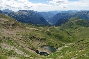 53 A precipizio sui laghetti del Corno Stella e verso la Val Carisole e Brembana